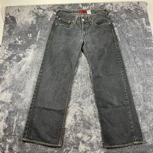 Levi's Real Loose Type 1 Men's Black Jeans 33X32 (33X30.5) Baggy Wide Leg  Y2K